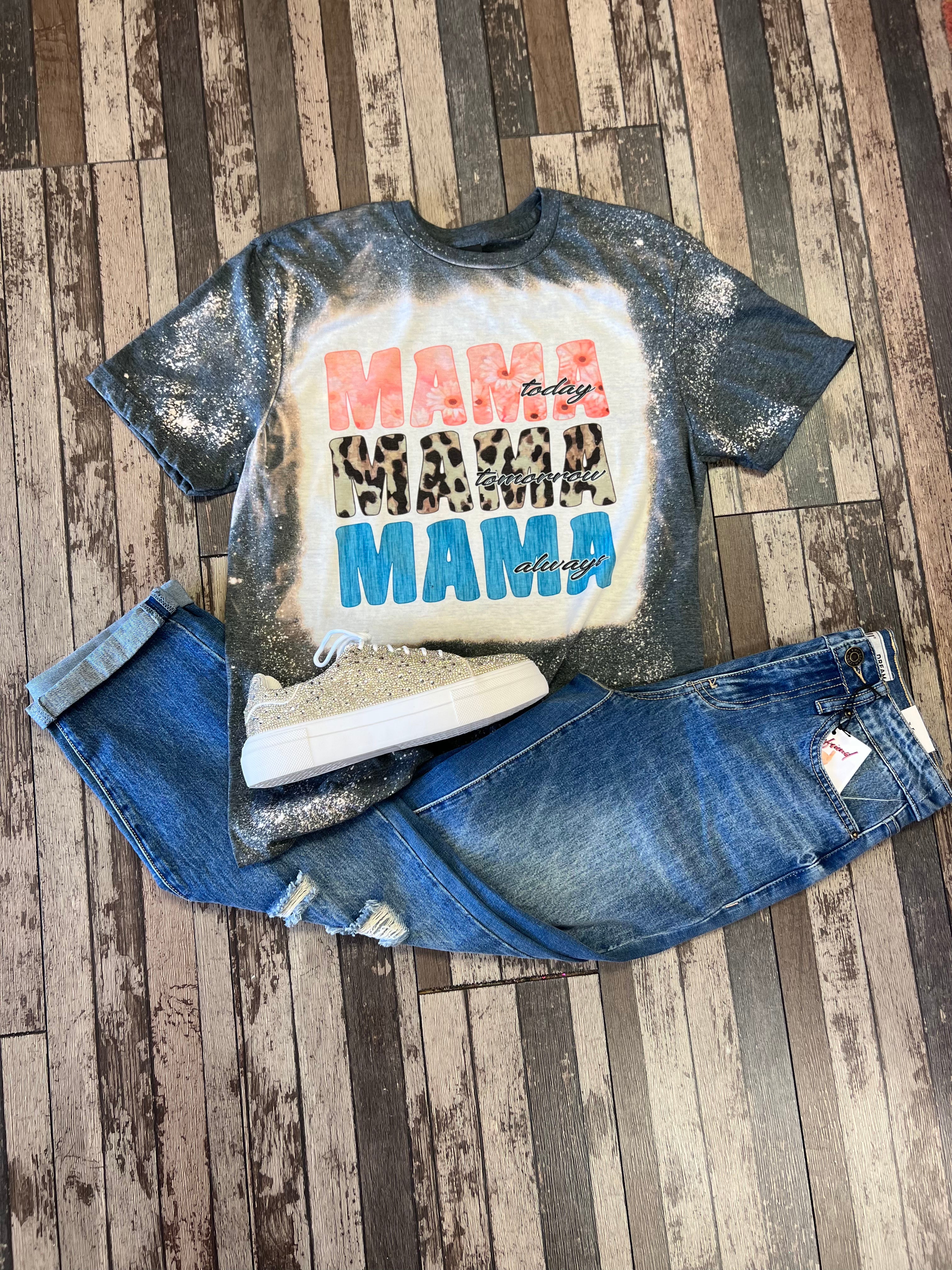 Mama Always Bleached Tee