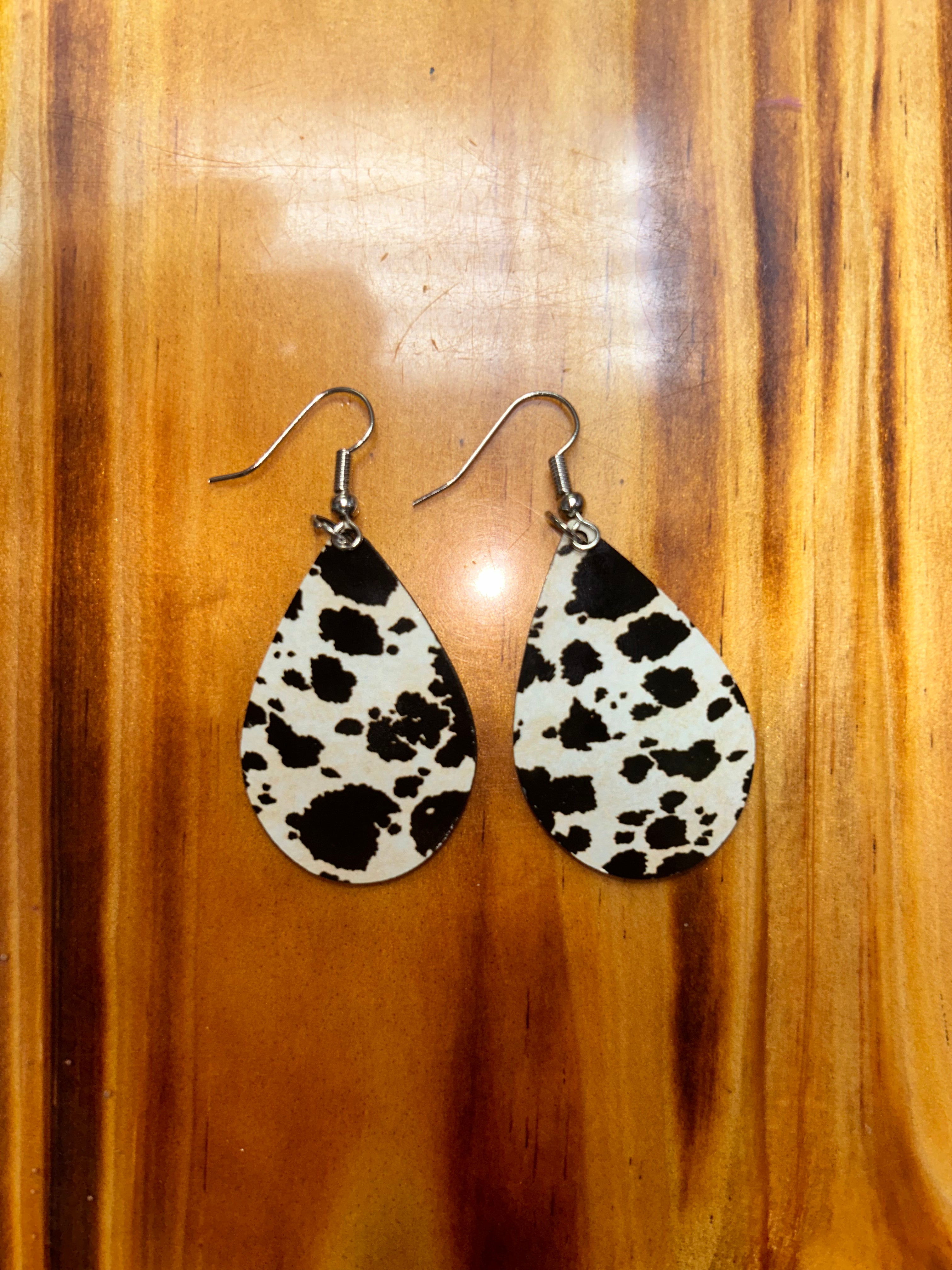 Cow earrings