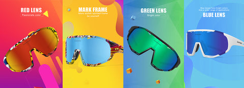 colorful queshark glasses