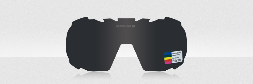 queshark cycling glasses sunglasses Polarized lens