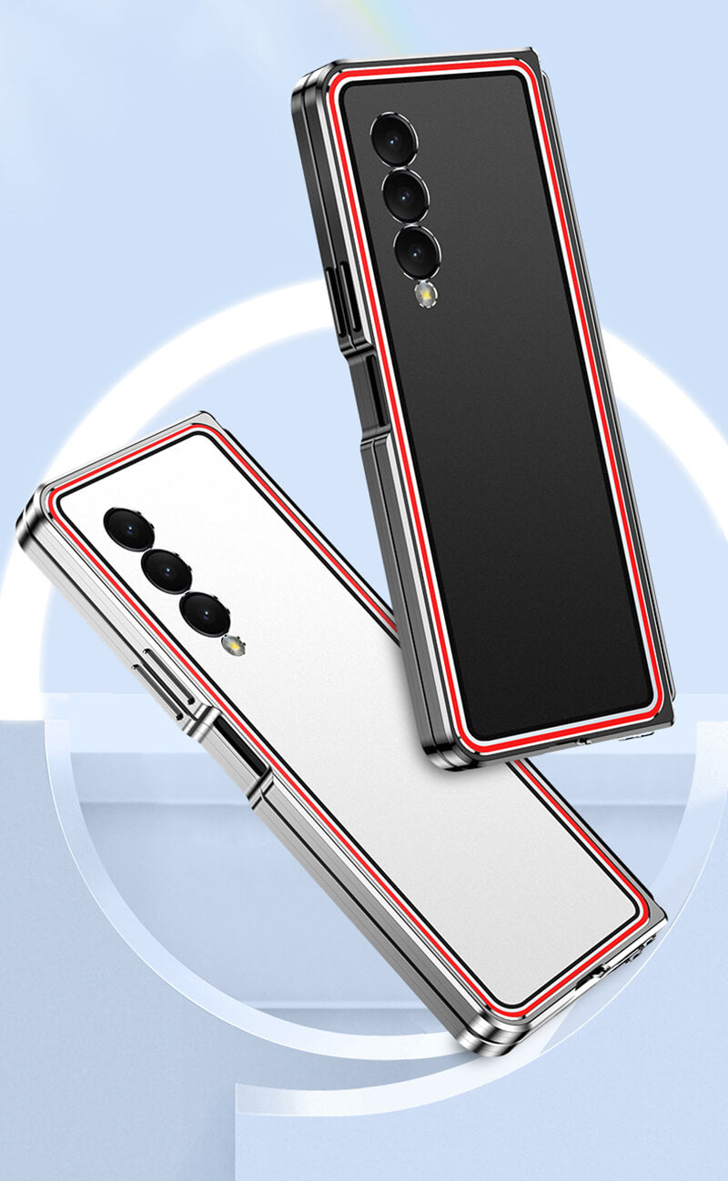 Limited Edition Magnetic Metal Anti-fall Privacy Protective Case For Samsung Galaxy Z Fold3 5G