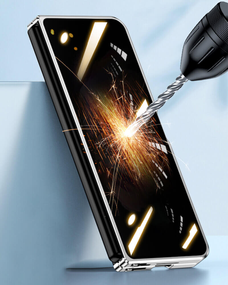 Limited Edition Magnetic Metal Anti-fall Privacy Protective Case For Samsung Galaxy Z Fold3 5G