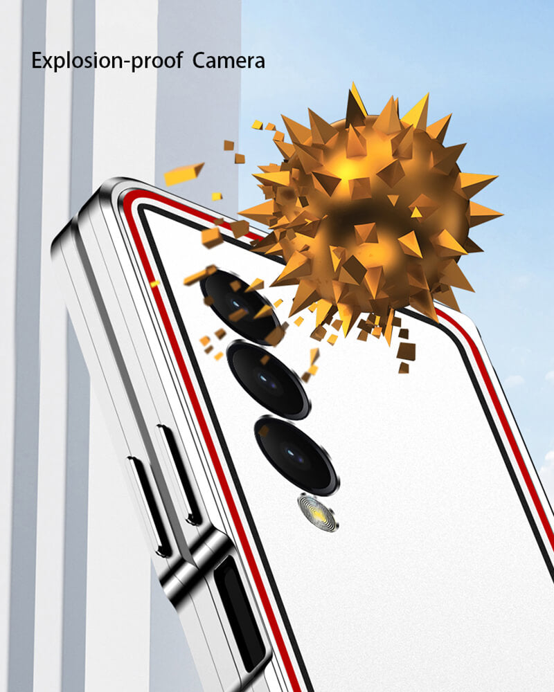 Limited Edition Magnetic Metal Anti-fall Privacy Protective Case For Samsung Galaxy Z Fold3 5G