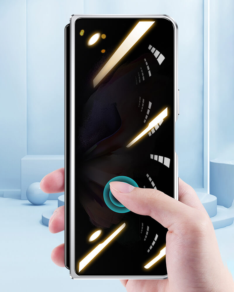 Limited Edition Magnetic Metal Anti-fall Privacy Protective Case For Samsung Galaxy Z Fold3 5G