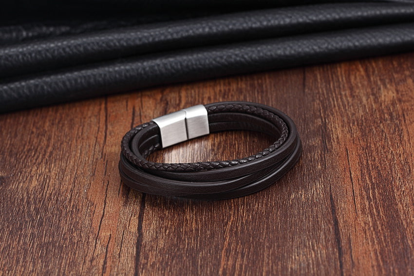 Braided Leather Bracelet