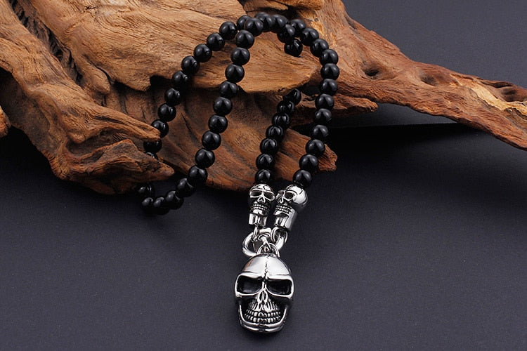 Stainless Steel Skull Necklace