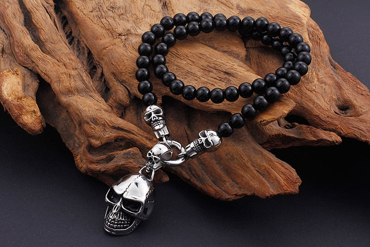 Stainless Steel Skull Necklace