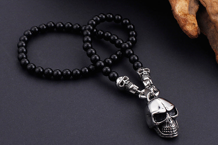 Stainless Steel Skull Necklace