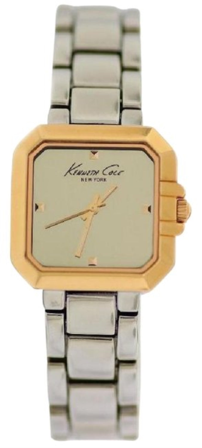 Kenneth Cole KCW4012 Square Face Stainless Steel Womens Watch