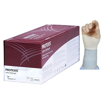 Cardinal Health Protexis Hydrogel Latex Surgical Gloves, Powder-Free, Size 6.5 (2D72LS65)