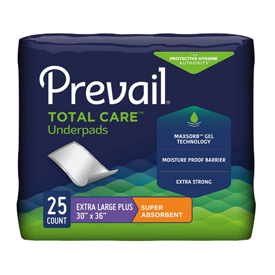 First Quality Prevail Night Time Disposable Underpads, 30