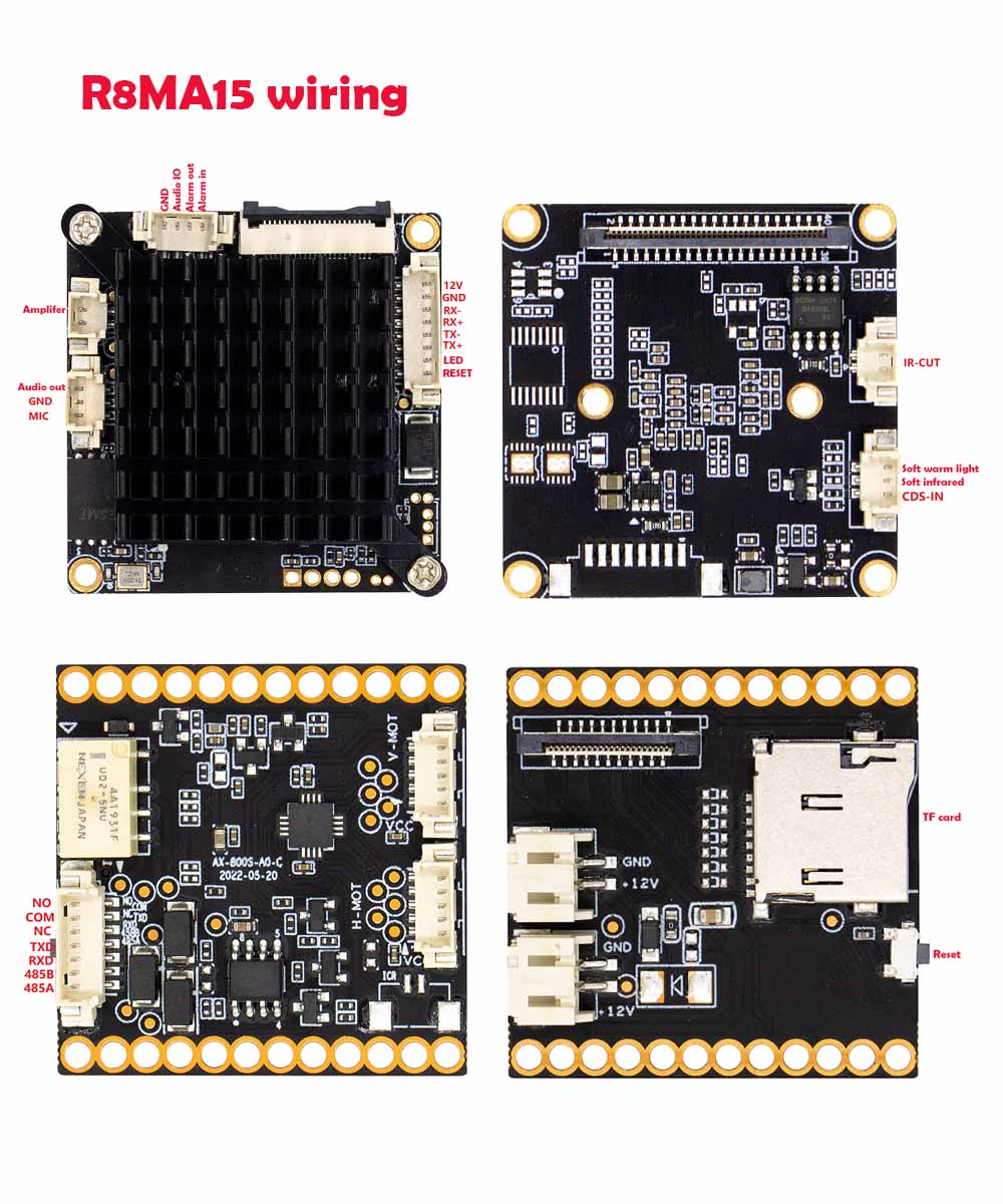 5MP(X5MG5C) 6MP(X5MG6S) IP camera Main board PCB Board camera IP Camer ...