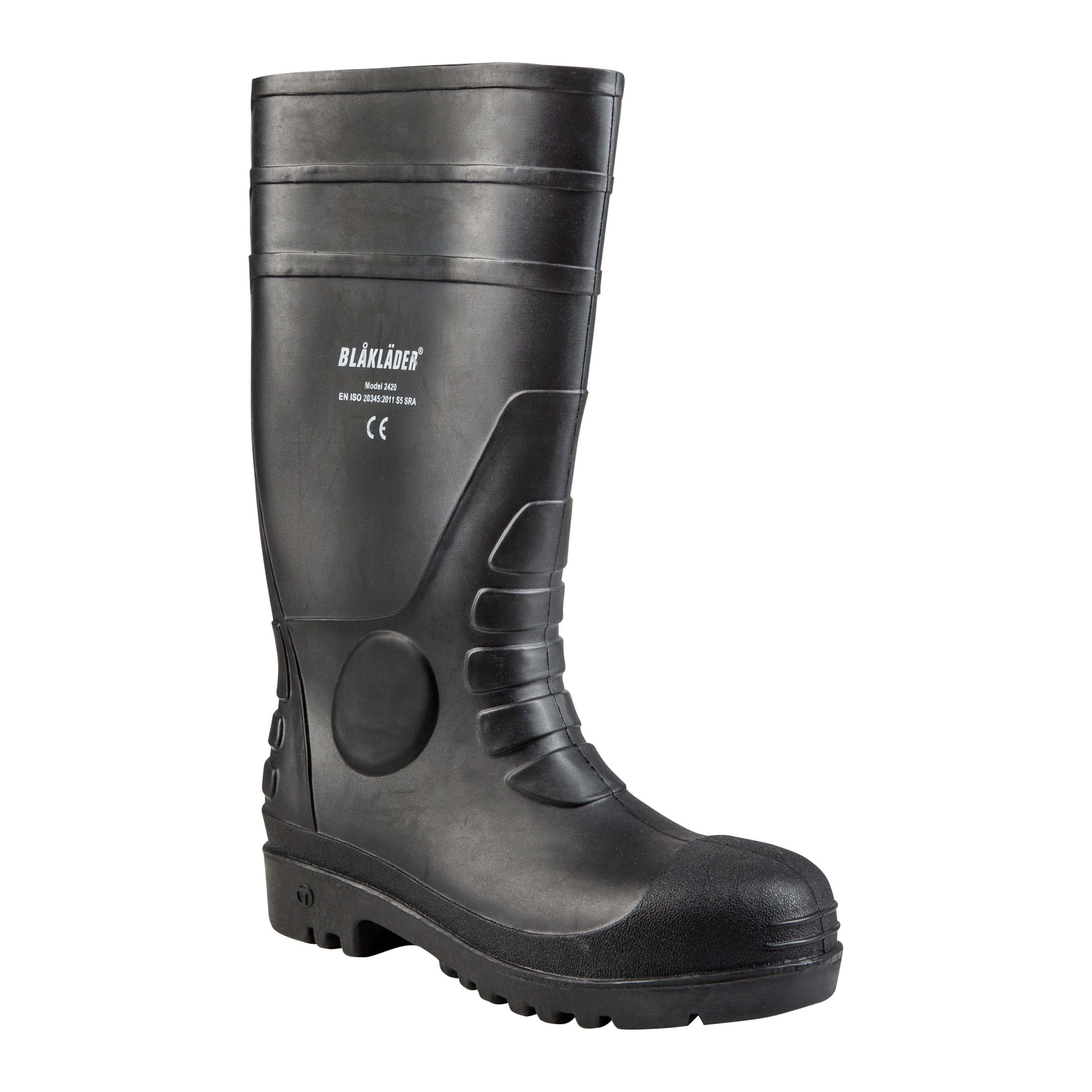 Blaklader 2420 Safety Rubber Boot S5 Toe Cap - Mens (24200000) - Sale