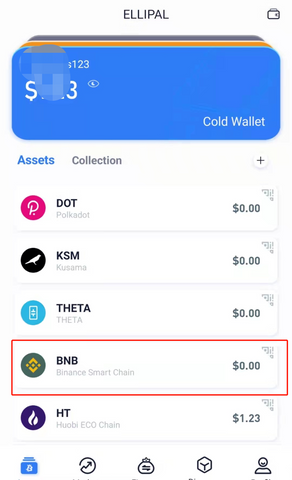 How to add BSC Token