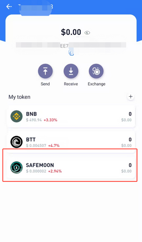 How to add BSC Token