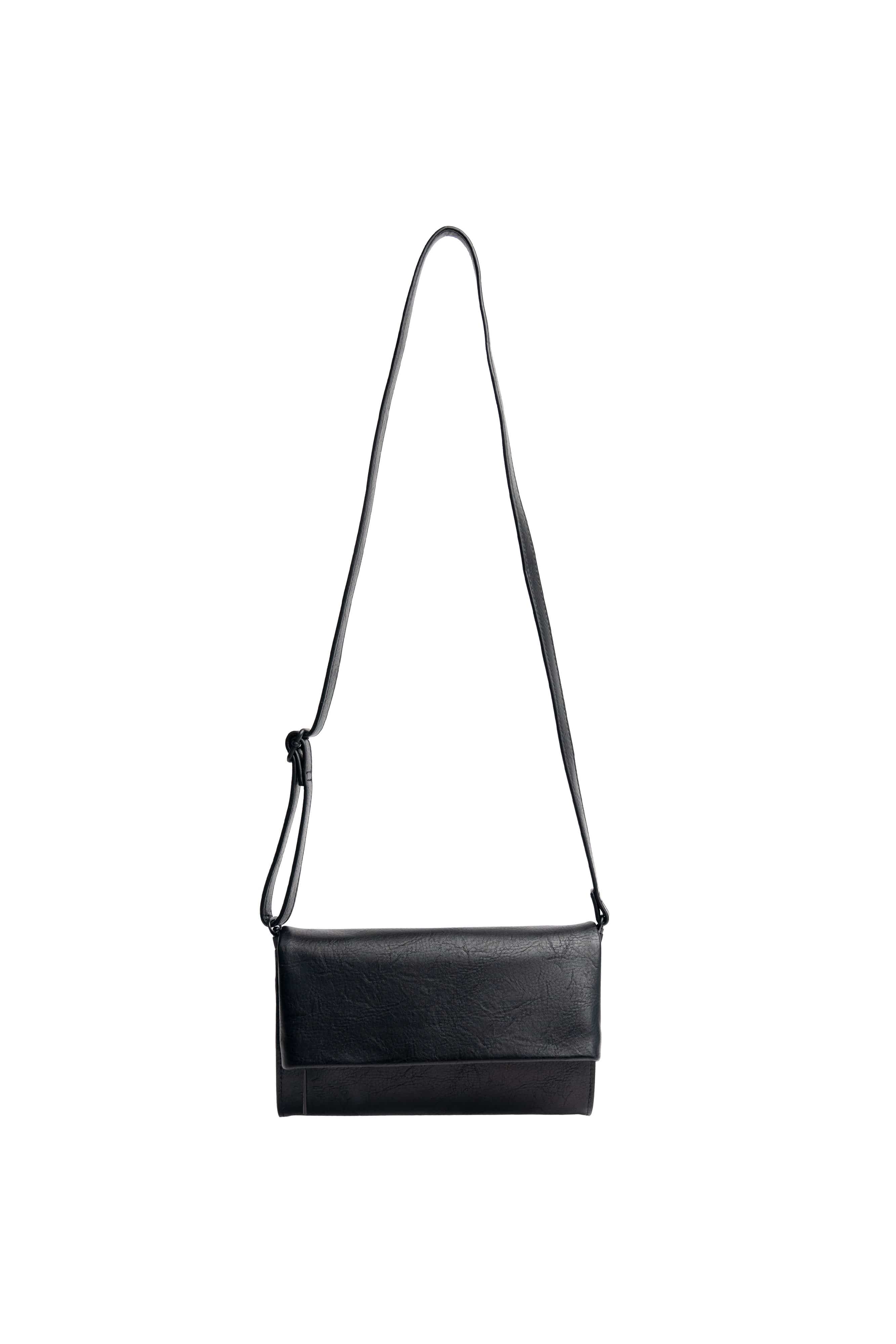 The Crossbody Wallet in Black