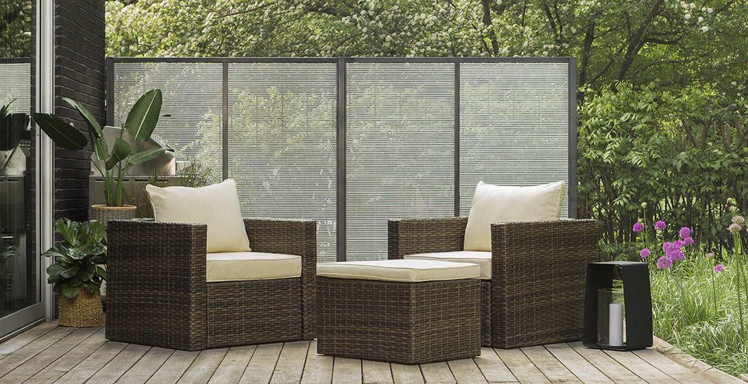 Transformer Patio Conversation Set - Modular 9 Piece to 15