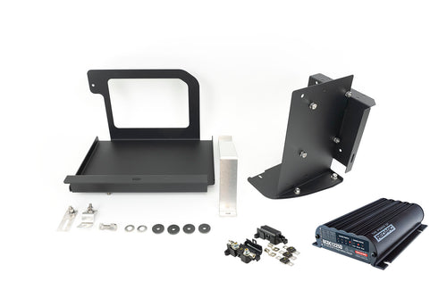 CCE Dual Battery Tray with Redarc Charger, Wire Harness & ARB Twin Compressor | 15-22 colorado / canyon