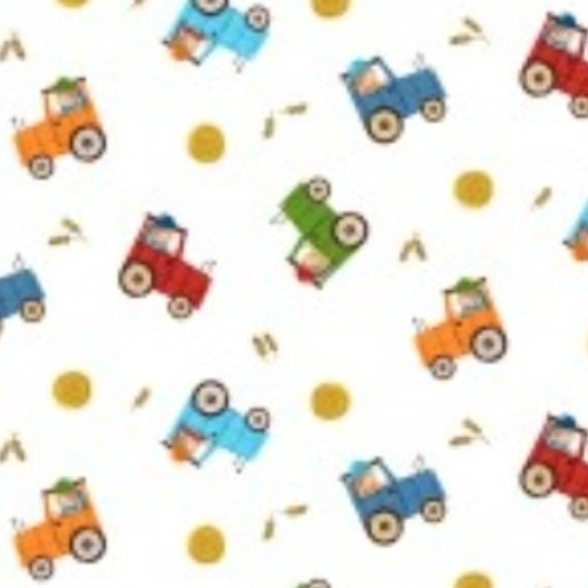 Tractors are Fun Custom Baby and Toddler Bedding