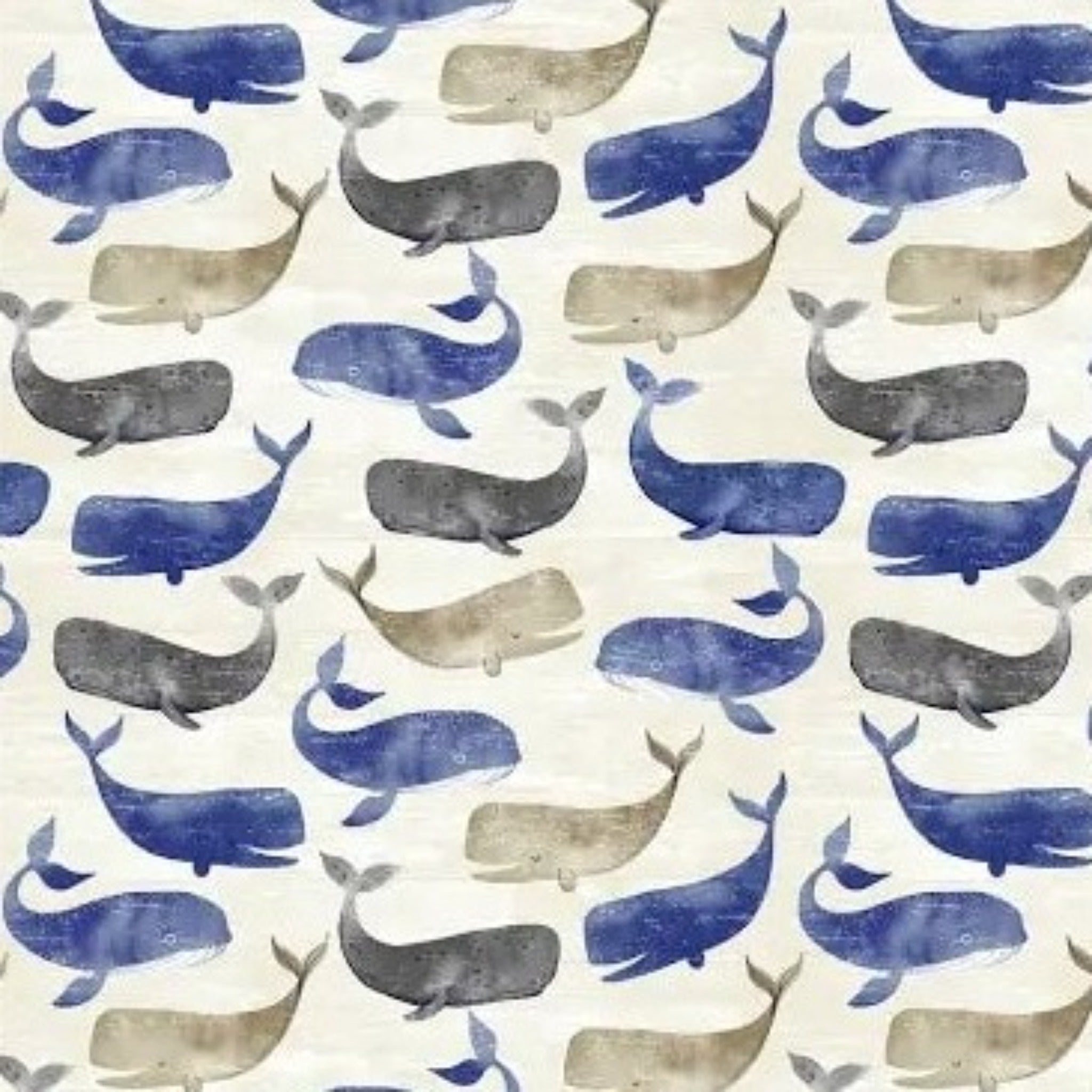 Everything Whale be Ok Quilting Cotton