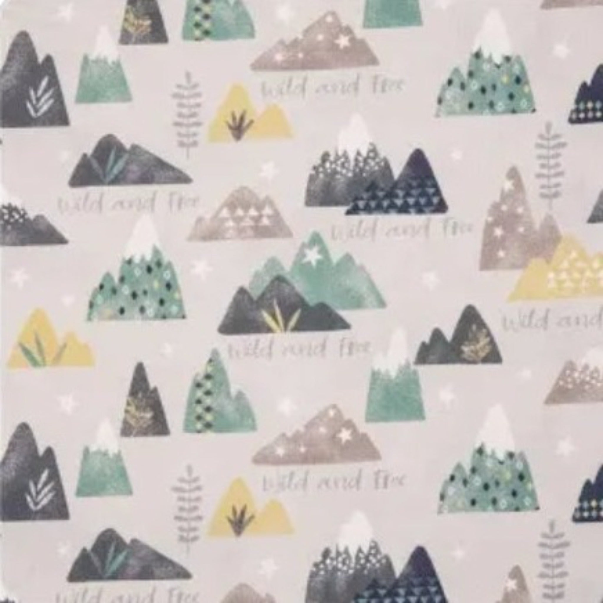 Dream Big Mountains Custom Baby and Toddler Bedding