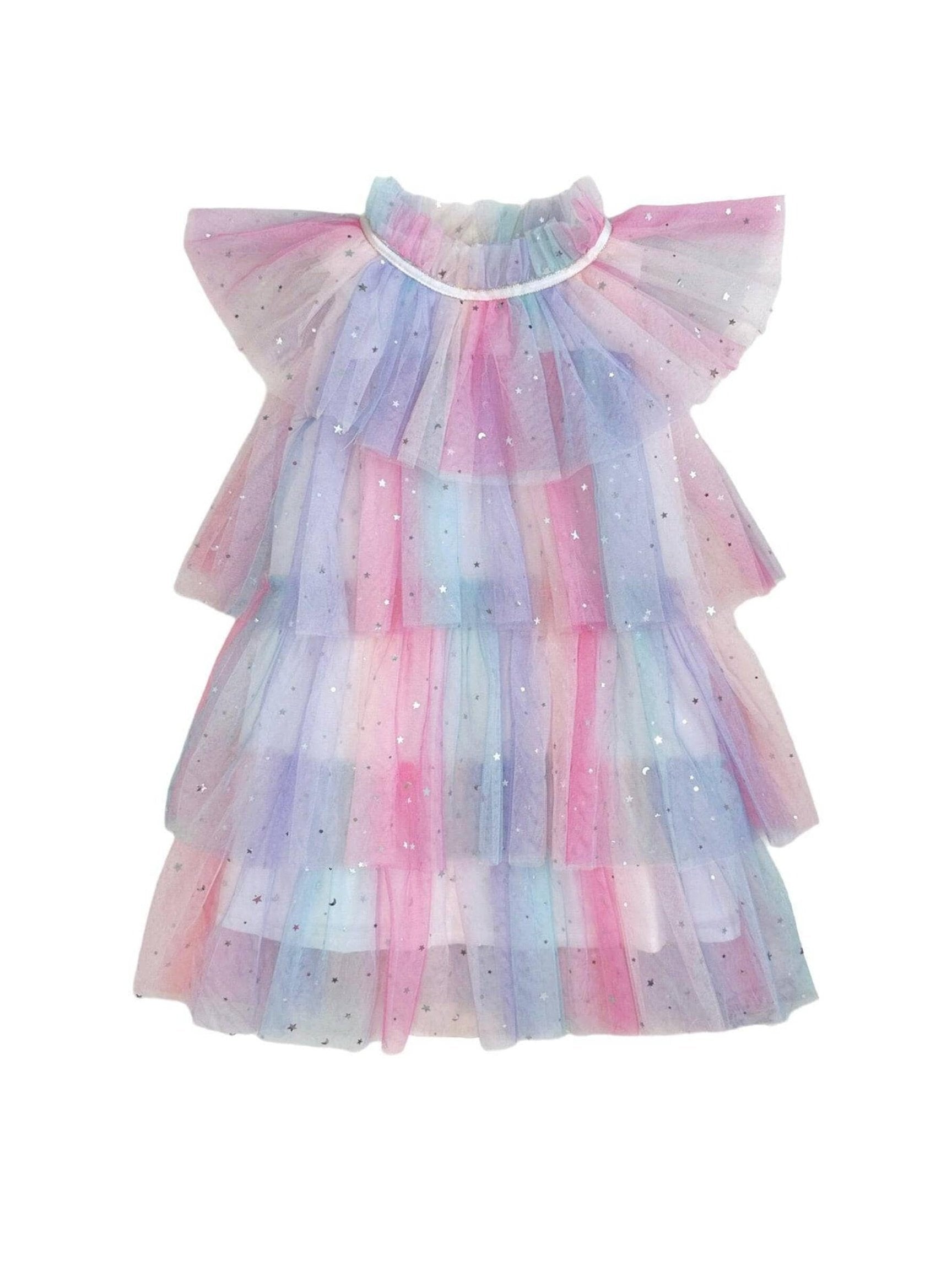 Sunset Stars Tulle Dress