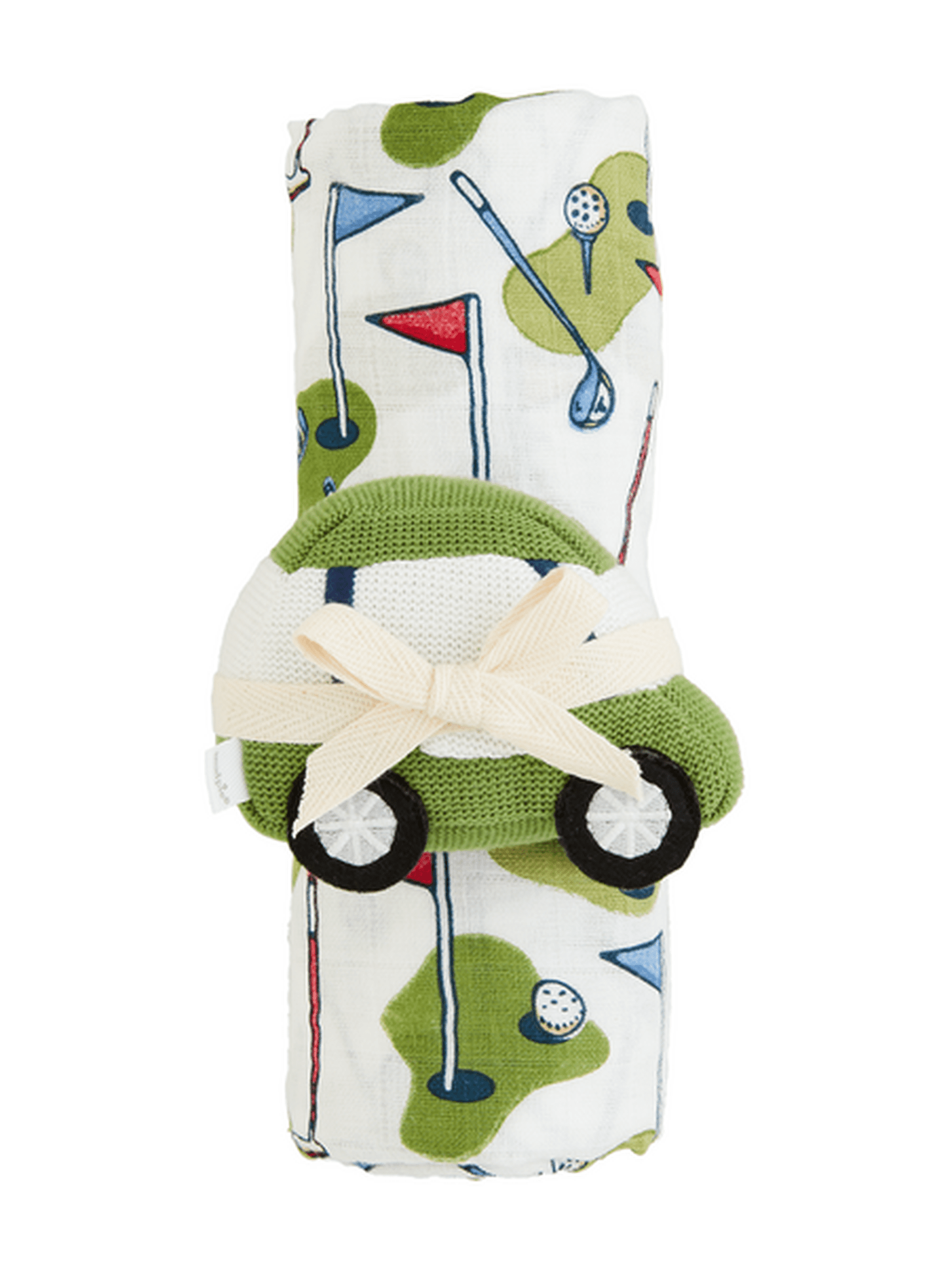 Golf Swaddle and Rattle