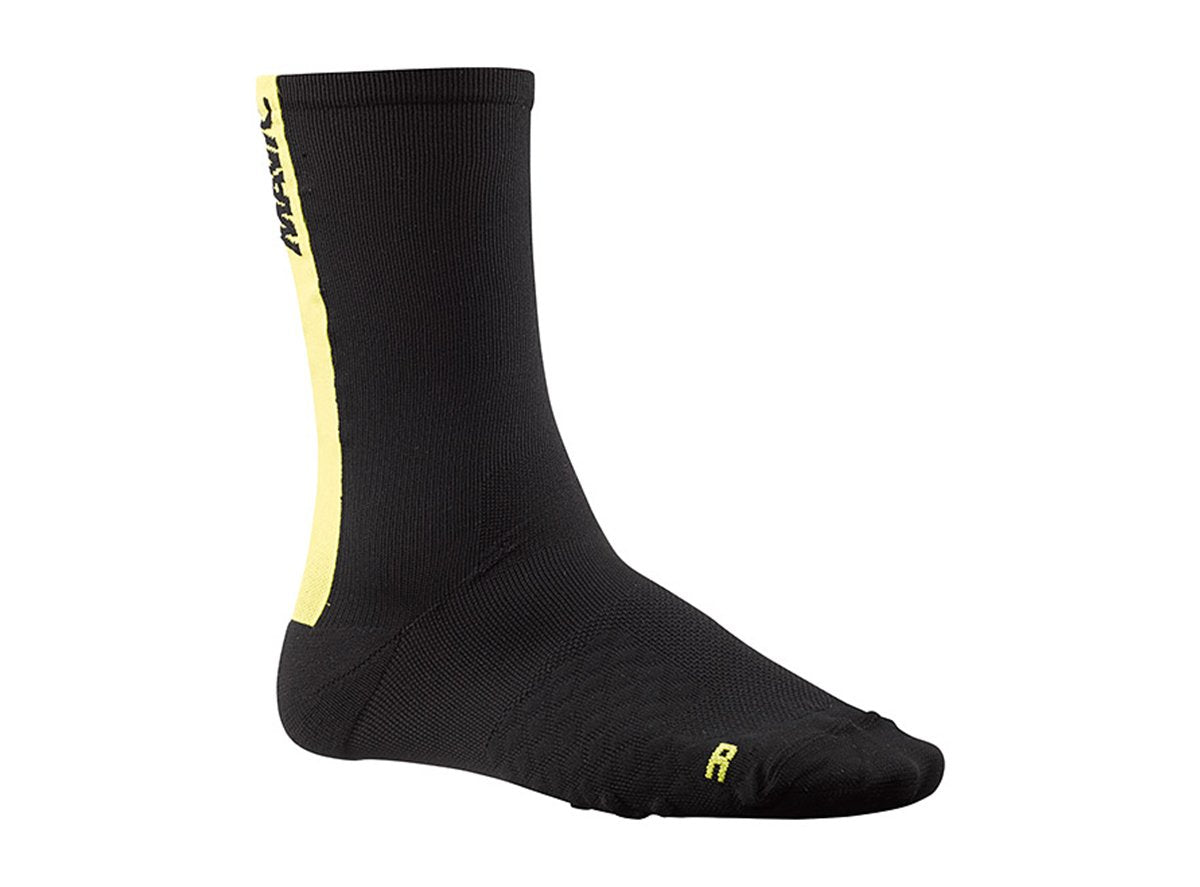 Mavic Comete Sock - Black-Yellow