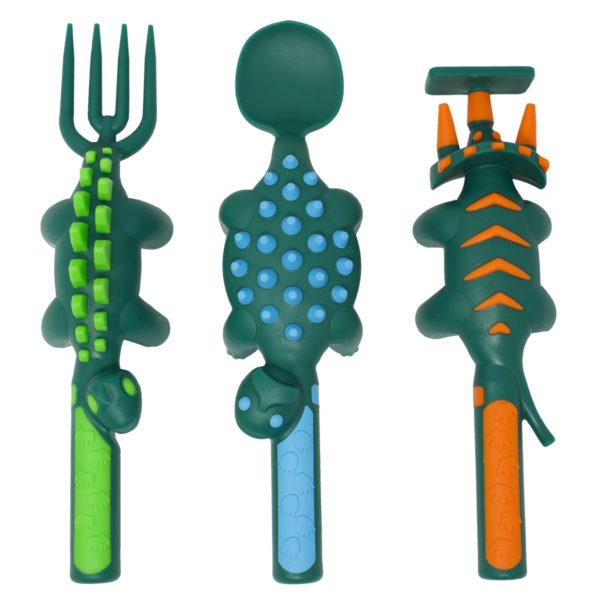 Constructive Eating Dino Utensils