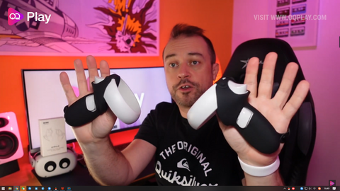 Cover and Strap for Oculus Quest 2 showhands