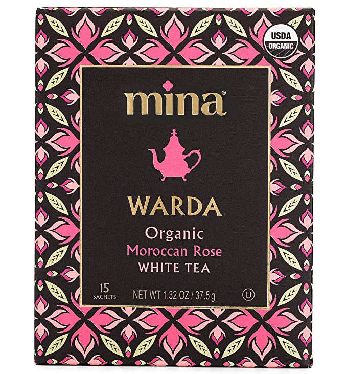 Mina Warda Organic Moroccan Rose White Tea