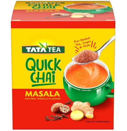 TATA Tea Quick Chai Masala (10 pouches)