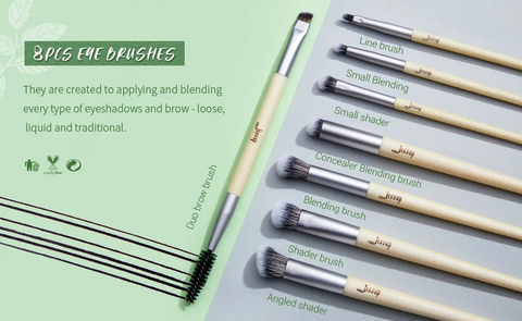 Jessup eyeshadow makeup brushes