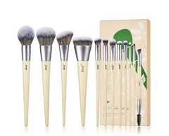 Jessup eco friendly sustainable vegan makeup brush set