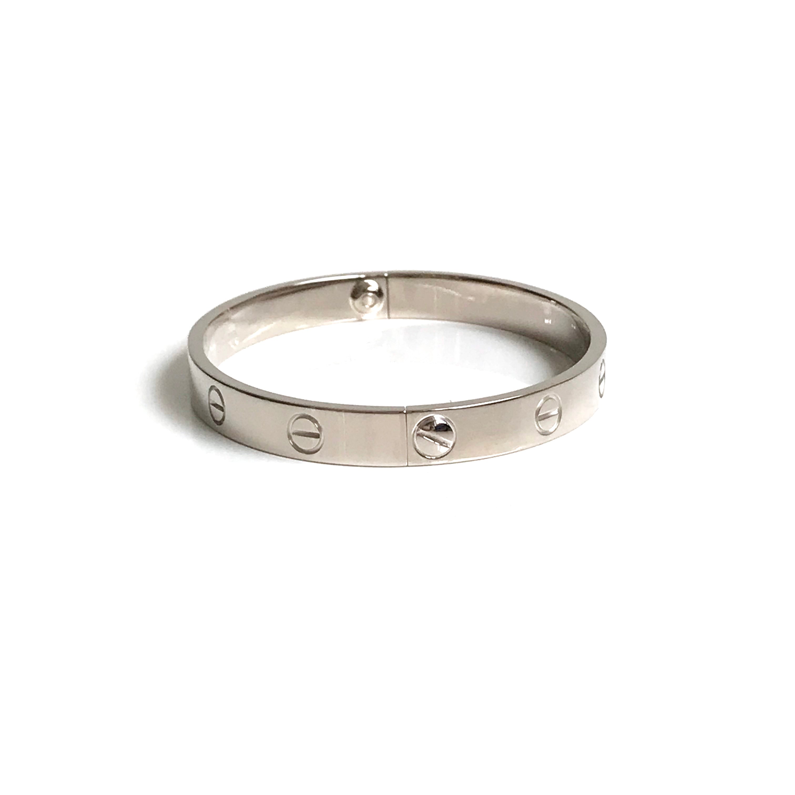 Love Bracelet in 18k White Gold