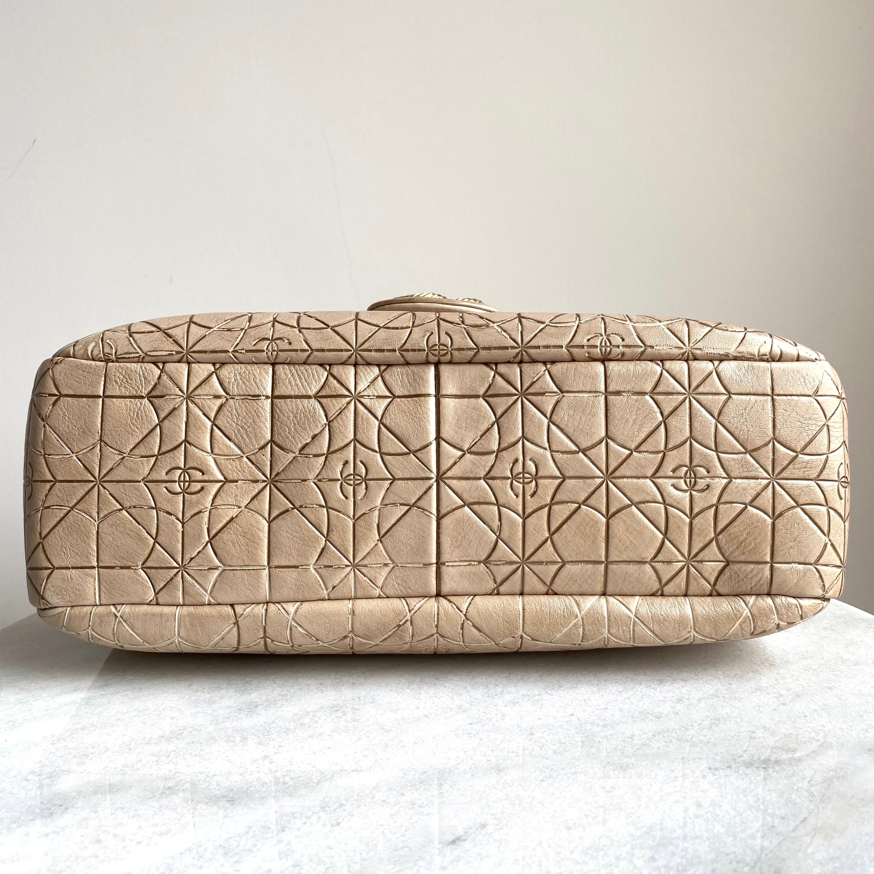 Paris-Moscou Moujik Sand Beige Flap Bag