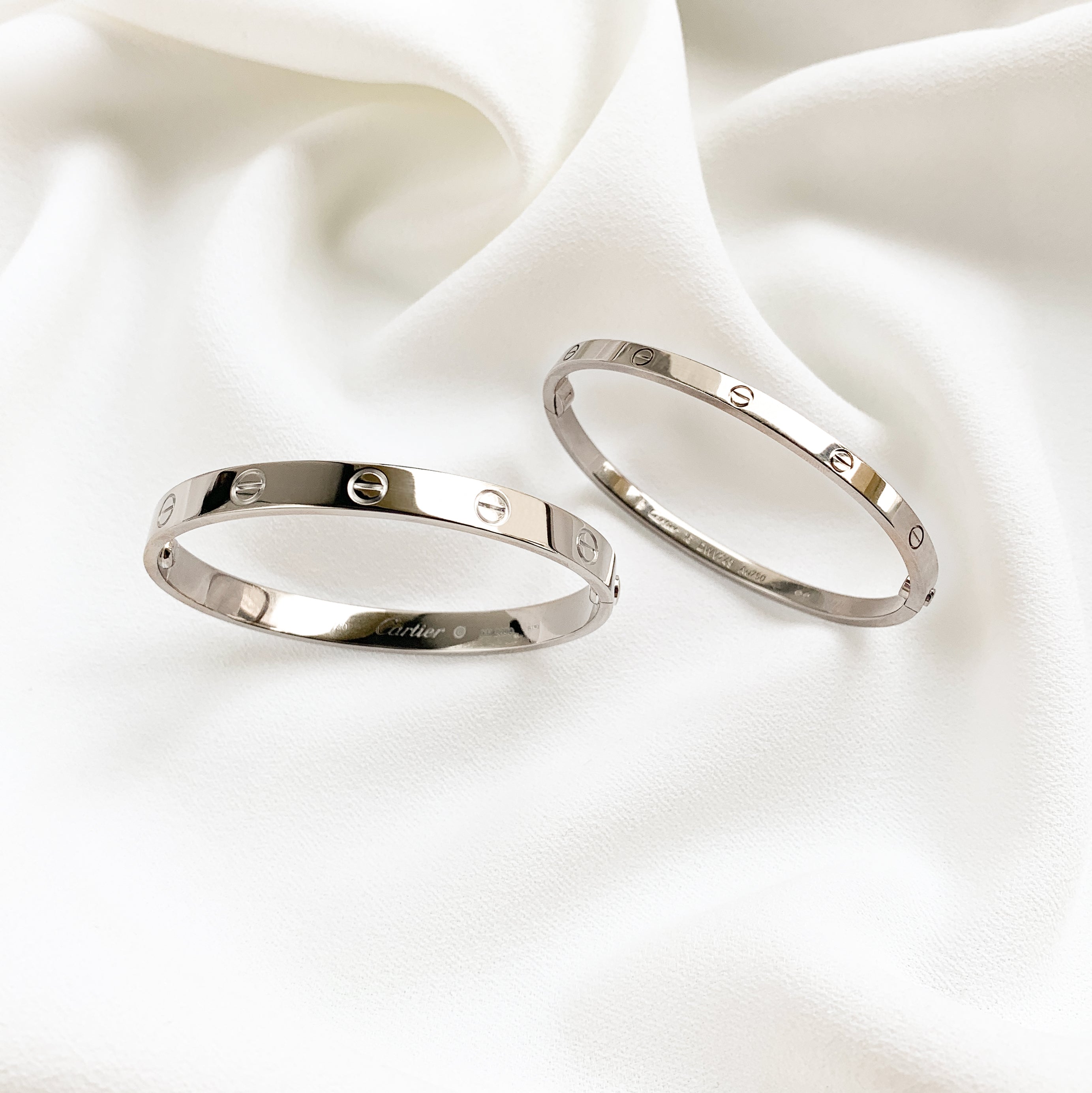 Love Bracelet SM in 18k White Gold