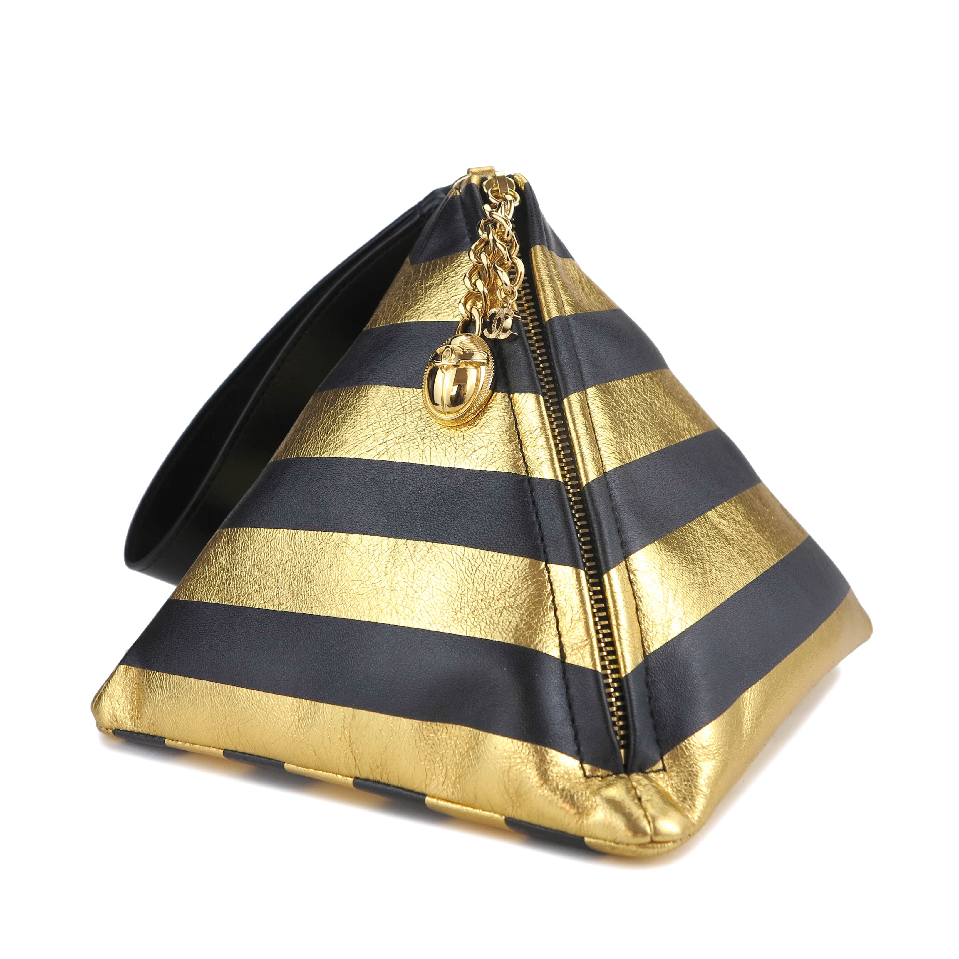 19A Ancient Egypt Gold Kheops Pyramid Bag