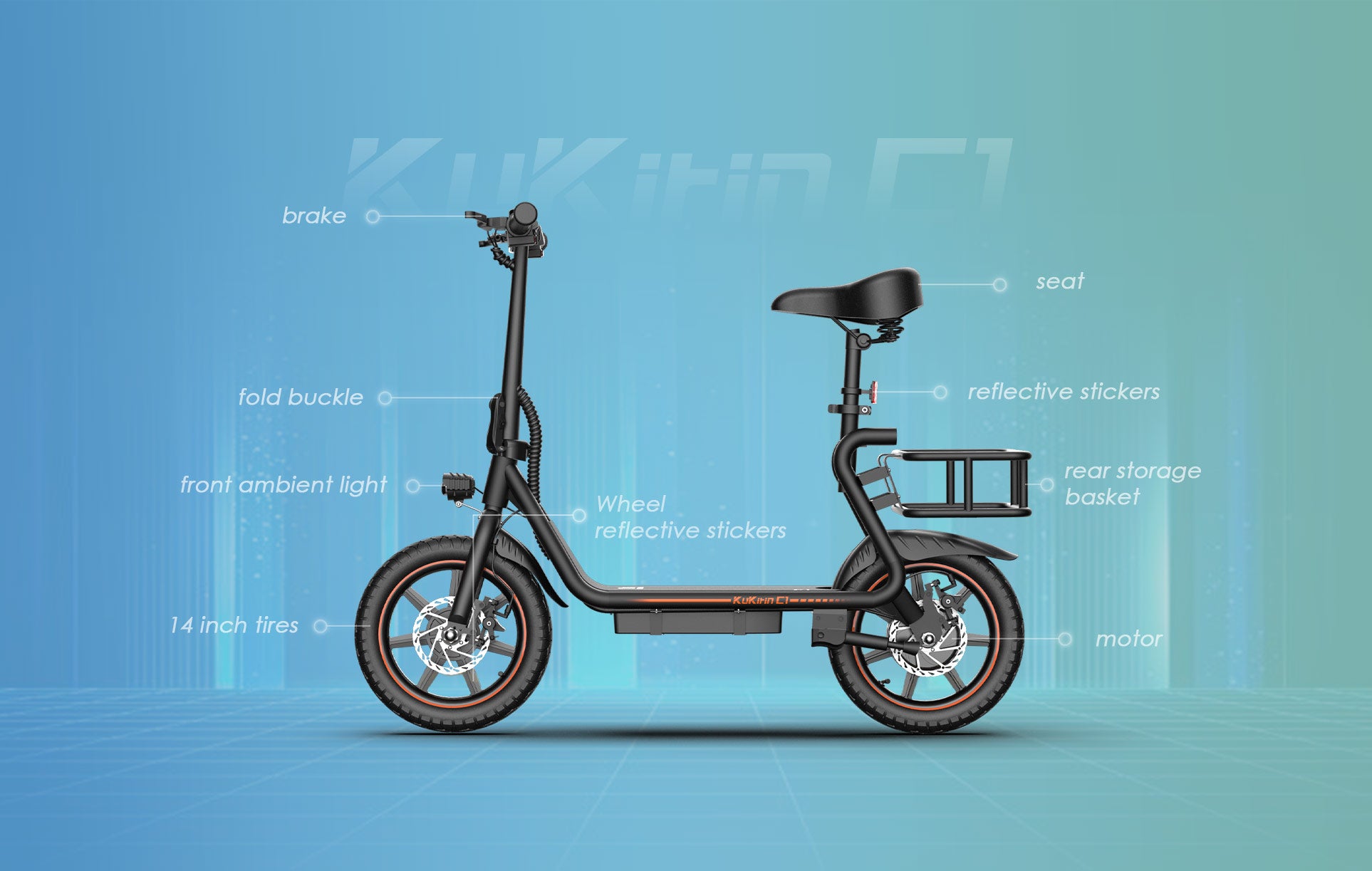 KuKirin C1 electric scooter
