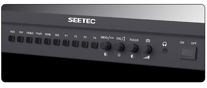 seetec monitor hdmi ind og ud