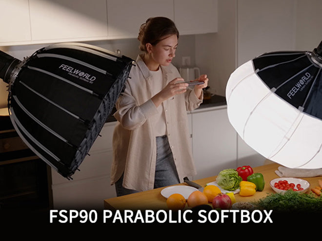 FEELWORLD FSP90 V2 90cm 35.4 Inch Portable Parabolic Softbox