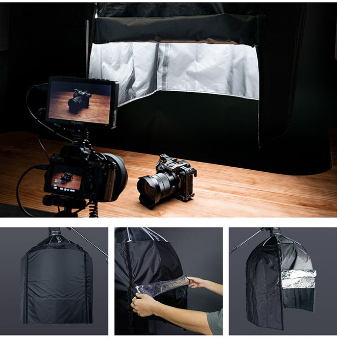 kamera stúdió fények softbox