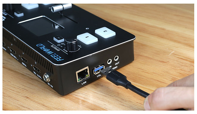Živé streamování USB 3.0