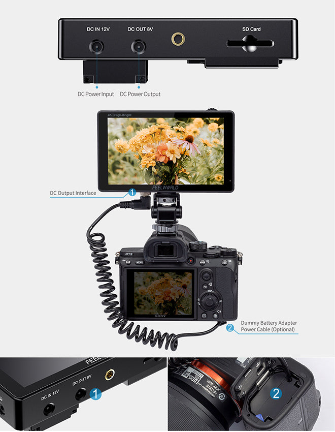 dslr terenski monitor