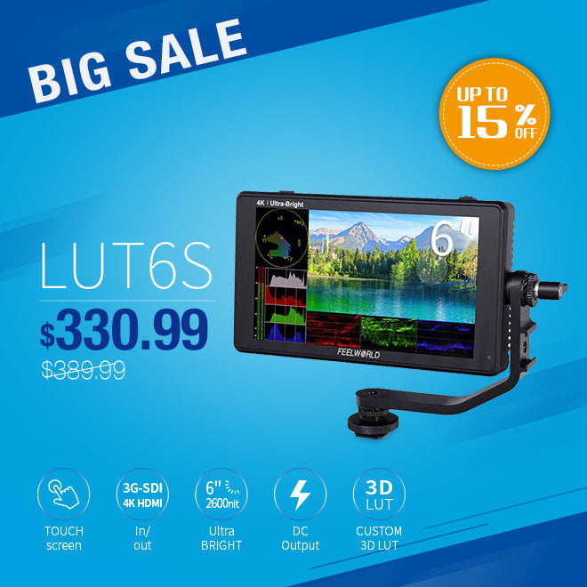 lut6s kamera monitoru