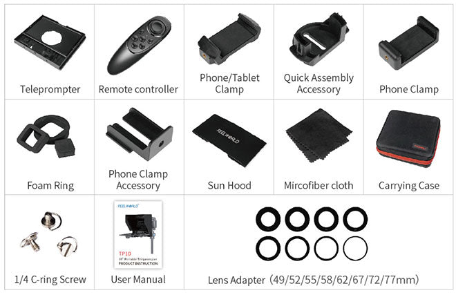 prompter tablet