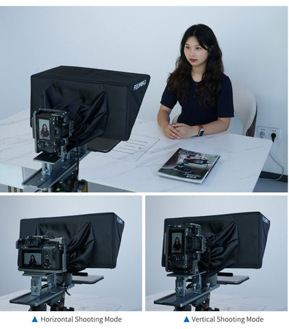 teleprompter for webcams