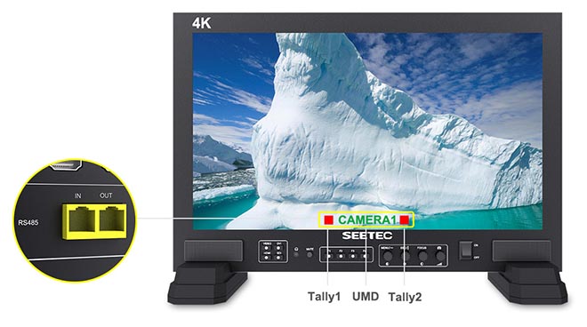 professional sdi video monitor