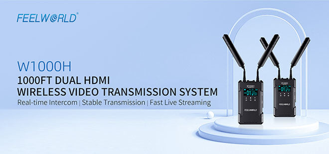 FEELWORLD W1000H HDMI Wireless Video Transmission System – feelworld  official store
