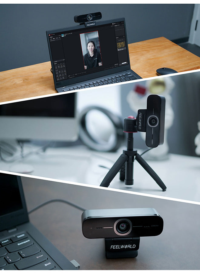 Webcam Yokuli Webcam hd 2. 0 px, caméra avec microphone usb 1080, pour  ordinateur portable, diffusion en direct, vidéoconférence